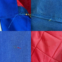 RED KAP レッドキャップ 70's TALONセミオート ENTERPRISE SAN DIEGO 裏キルティングブルゾン ブルー sizeS 瑞穂店