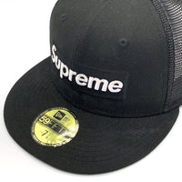 SUPREME シュプリーム 24SS New Era ニューエラ Box Logo Mesh Back ボックスロゴ メッシュバック キャップ ブラック Size 7 5/8 (60.6cm) 福生店