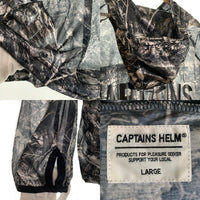 CAPTAINS HELM キャプテンズヘルム UV&BUG PROOF MESH LIGHT SHELL ユーブイアンドバグ プルーフ メッシュ ライト シェル ブラック CH25-SS-J04 Size L 福生店