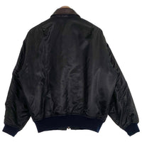 90's BE-HOT LIMITED ビーホット B-15型 レザーカラー ミリタリー フライトジャケット ブラック 8440-4131 Size M 福生店