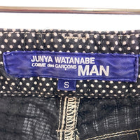 JUNYA WATANABE COMME des GARCONS MAN ジュンヤワタナベ コムデギャルソンマン WO-P044 AD2014 異素材 パッチワークパンツ グレー sizeS 瑞穂店