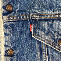 Levi's リーバイス 70608-0216 ボタン裏527 USA製 デニムボアジャケット Gジャン インディゴ size42 瑞穂店