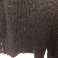 Polo by Ralph Lauren ポロラルフローレン ラムウール ジップアップニットセーター ブラック Size L 瑞穂店