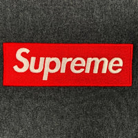 SUPREME シュプリーム 21AW Box Logo Hooded Sweatshirt ボックスロゴ スウェットパーカー チャコール Size L 福生店