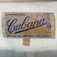 GUAYABERAS Cubana 半袖キューバシャツ ライトブルー size38 瑞穂店