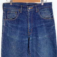 90's LEVI'S リーバイス 502XX BIG E 復刻 テーパードデニムパンツ ジッパーフライ インディゴ 日本製 91年 Size 32×33 福生店