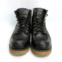 RED WING レッドウィング 8130 11年製 アイリッシュセッター モックトゥ ブーツ ブラック sizeUS8 瑞穂店
