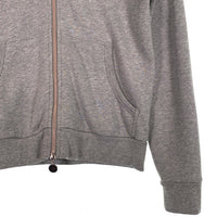 MONCLER モンクレール MAGLIA CARDIGAN ジップアップ スウェットパーカー グレー トリコロールライン ワッペン Size M 福生店