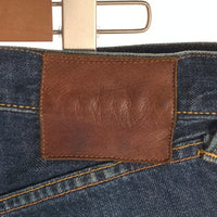 EVISU エヴィス No.2 ボタンフライ 5ポケットデニムパンツ ジーンズ インディゴ 虎耳 Size 38×32 福生店