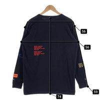 Carhartt WIP カーハート HERON PRESTON ヘロンプレストン LS TEE ロングスリーブTシャツ ブラック 刺繡 HMAB005F18719057 Size M 福生店