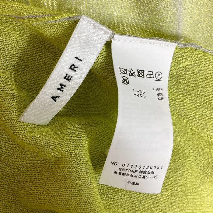【売筋】新品タグ アメリヴィンテージ チェーンラインニット ニット/セーター