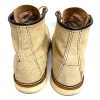 RED WING 8173 6-inch Classic Moc 08年 アイリッシュセッター ラフアウト ブーツ ベージュ sizeUS8.5 瑞穂店