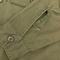 U.S.NAVY ユーティリティーシャツ カーキ size不明 瑞穂店