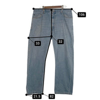 Levi's リーバイス 505 テーパードデニムパンツ インディゴブルー エジプト製 Size 40×32 福生店