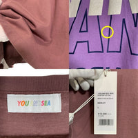 WIND AND SEA ウィンダンシー -YOU AND SEA- WDS CUSTOM L/S Tee プリント ロングスリーブTシャツ MERLOT WDS-O-YAS-23-Q3-01 Size L 福生店
