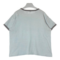 THE REAL McCOY'S リアルマッコイズ McCOY SPORTSWEAR 旧タグ RYDELL FOOTBALL リンガーTシャツ ライトブルー size42 瑞穂店