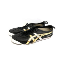 Onitsuka Tiger オニツカタイガー D5V2L MEXICO 66 スニーカー ブラック×ゴールド size27.5cm 瑞穂店
