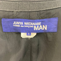 JUNYA WATANABE COMME des GARCONS MAN ジュンヤワタナベ コムデギャルソンマン WL-C001 AD2013 パッチワーク 3つボタン コート ブラック sizeS 瑞穂店