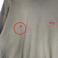 SUPREME シュプリーム 21AW Small Box Crewneck スモールボックス クルーネックスウェットトレーナー ライトオリーブ Size M 福生店