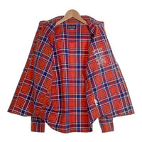 IRON HEART アイアンハート 23SS 5OZ SELVEDGE MADRAS CHECK WORK SHIRT 5オンス セルビッチ マドラス 長袖 チェックシャツ レッド Size L 福生店