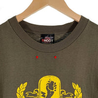 00's GREEN DAY グリーンデイ American Idiot プリントTシャツ オリーブ SHOOT Size L 福生店