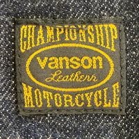 vanson バンソン ストライプ ペインターパンツ ネイビー size30 瑞穂店