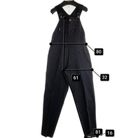 80's STUSSY ステューシー Overall オーバーオール ブラック USA製 Size M 福生店