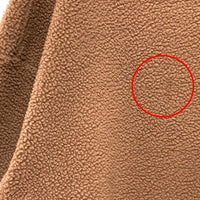 HUF ハフ ロゴ刺繍 ボアパーカー ブラウン sizeL 瑞穂店