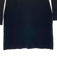 Darich ダーリッチ ハーフジップリブニットワンピース ブラック sizeL 瑞穂店