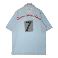 Supreme シュプリーム Cursive Polo ライトブルー sizeM 瑞穂店