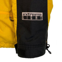 90's THE NORTH FACE ノースフェイス EXTREME LIGHT マウンテンジャケット イエロー グレー ブラック Size L 福生店