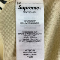 Supreme×ZOO YORK シュプリーム×ズーヨーク Soccer Jersey ゴールド sizeM※タバコ臭あり 瑞穂店