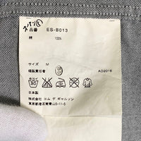 GANRYU ガンリュウ 17SS 6-Pocket S/S Shirt 6ポケット ショートスリーブシャツ グレー ブラック ES-B013 Size M 福生店