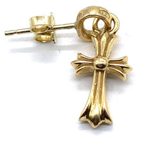 Chrome Hearts クロムハーツ BABY FAT CH CROSS ERNG/PC ベイビーファット CHクロス ドロップピアス 22K 福生店