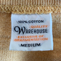 WAREHOUSE ウエアハウス CAMELBACK プリントTシャツ オレンジ Size M 福生店