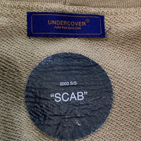 UNDERCOVER アンダーカバー 16SS SCAB期 復刻 5分袖 スウェットパーカー ベージュ Size 2 福生店