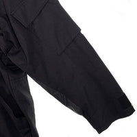 PLUSH コットンリップストップ ジップアップジャケット ミリタリー ハンティング ブラック 結 Yui Size JUMBO 福生店