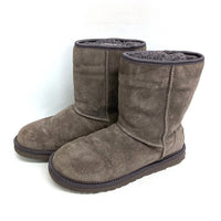 UGG アグ ブーツ CLASSIC SHORT CRYSTAL BOW 1006698 グレー size23cm 瑞穂店