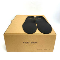 ADDICT CLOTHES アディクトクローズ AB-05H-CL HORSEHIDE ZIP WESTERN BOOTS ホースハイド ジップ ウエスタンブーツ ブラック size26cm 瑞穂店