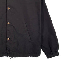 LURK HARD ラークハード ナイロンコーチジャケット ブラック スナップボタン Size M 福生店