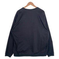 NEIGHBORHOOD ネイバーフッド 21AW HOME/E-SHIRT.LS ポリエステル プルオーバートップ ブラック カンガルーポケット 212TSNH-SHM06 Size 4 福生店