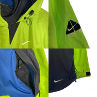 90-00's NIKE ACG ナイキエーシージー マウンテンジャケット ライムグリーン ブルー Size XL 福生店