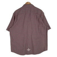 SUPREME シュプリーム 23SS UNDERCOVER アンダーカバー S/S Flannel Shirt ショートスリーブ フランネルシャツ グレーチェック Size M 福生店