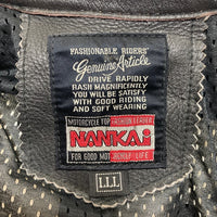NANKAI 南海 レザー レーシングスーツ つばぎ ブラック Size LLL 瑞穂店