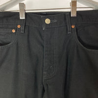 Levi's リーバイス 00505-70 日本製 ブラックデニムパンツ ブラック size33 瑞穂店
