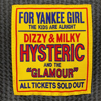 HYSTERIC GLAMOUR ヒステリックグラマー 01221AO04 チェリーベア刺繍 ラグランスリーブワンピース ネイビー sizeF 瑞穂店