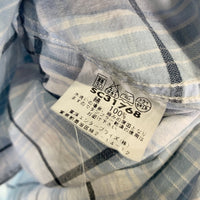 SUGAR CANE シュガーケーン チェックワークシャツ 半袖 ホワイト ブルー SC31768 Size M 福生店