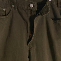 90's Levi's リーバイス 550 テーパードデニムパンツ カーキ USA製 00550-0649 Size 38×30 福生店