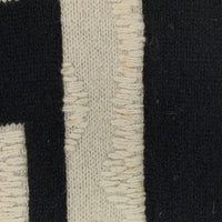 SAINT Mxxxxxx セントマイケル 22AW CLF MEN KNIT ウールニットセーター ブラック ダメージ加工 SM-A22-0000-033 Size S 福生店