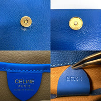 CELINE セリーヌ E06-1 2WAY レザー ハンドバッグ ブルー 瑞穂店